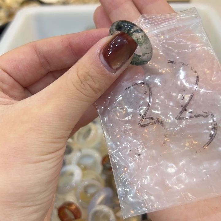玛瑙/玉髓合金戒指33港17