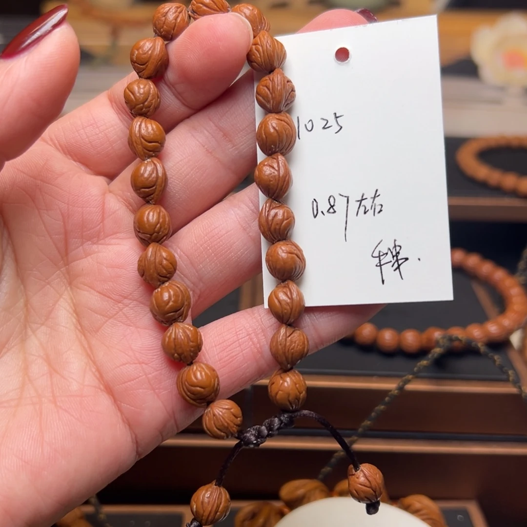 耀***贸木质类秦岭龙纹桃核小龙纹0.87左右