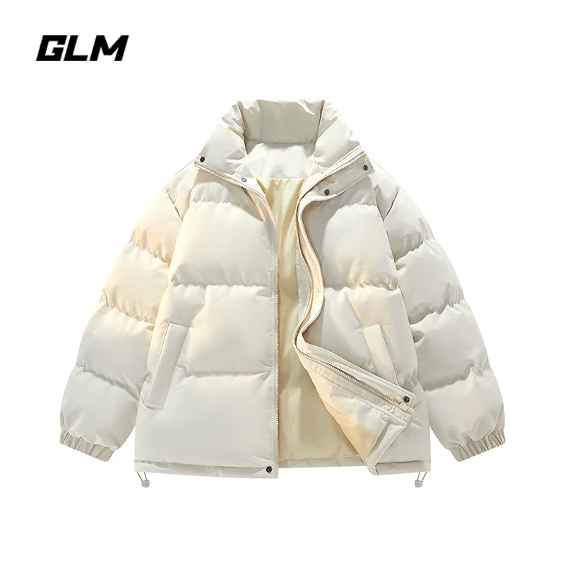 GLM2025时尚潮流秋冬季休闲棉衣男新款户外运动保暖棉服情侣外套