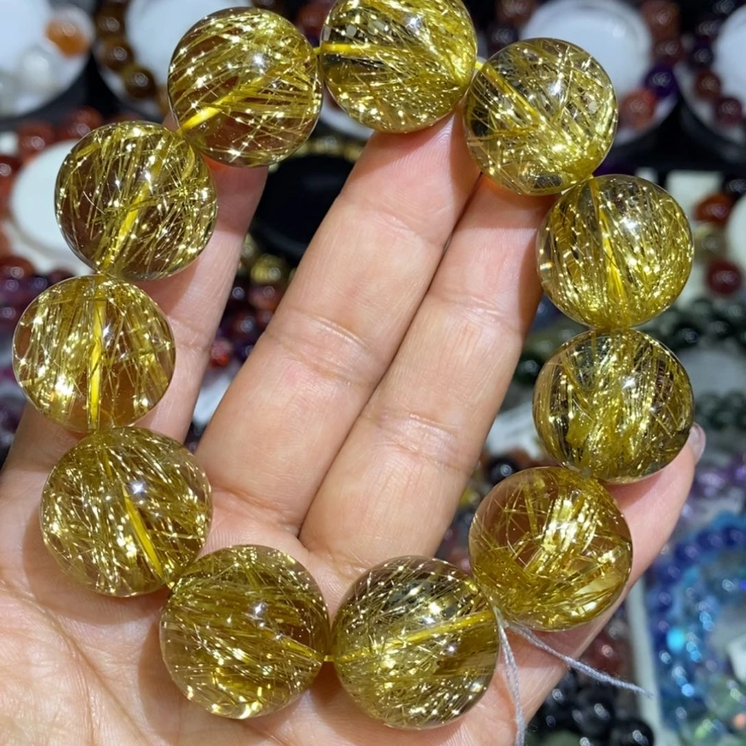 水晶手链未镶嵌钛晶20