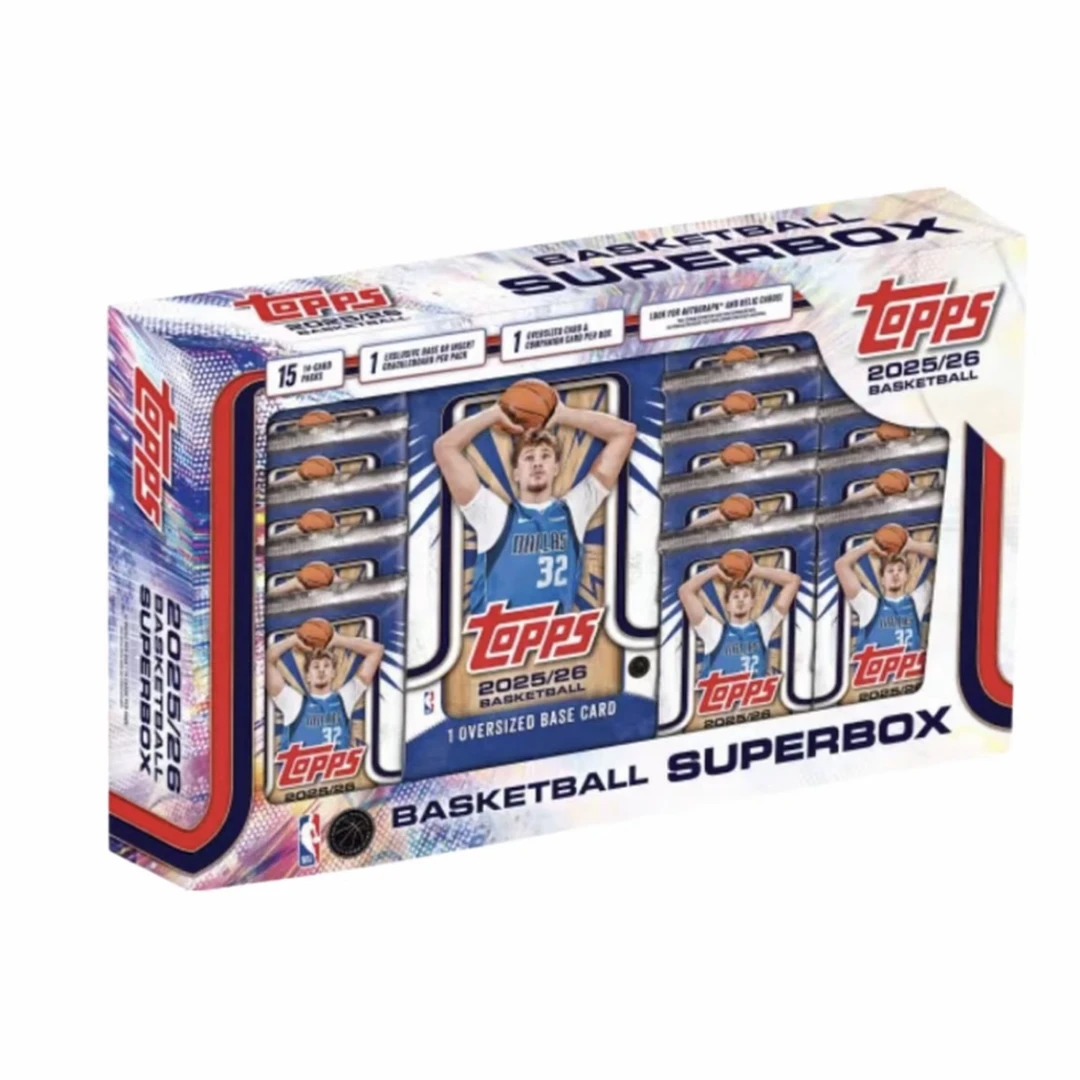 25-26 TOPPS Flagship SuperBox 篮球球星卡 卡牌盲盒【拆盒】