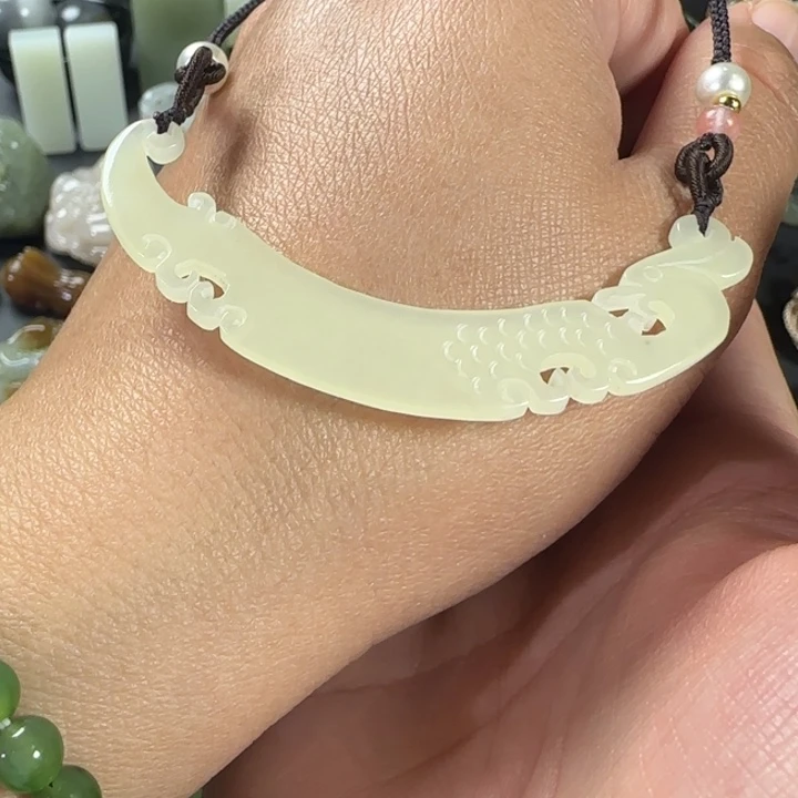 和田玉未镶嵌颈饰福利