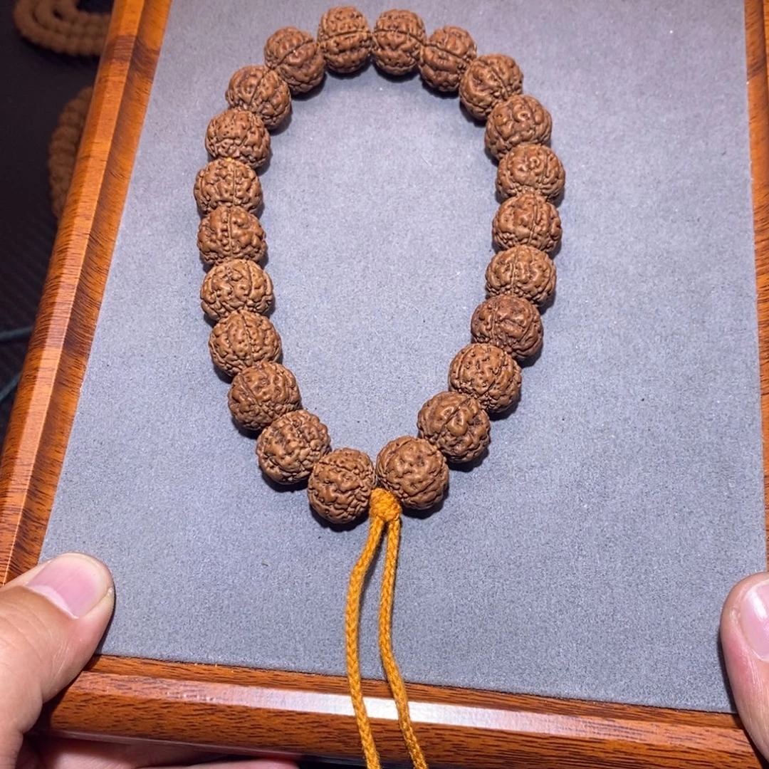 金刚菩提手串002古树龙珠16.5