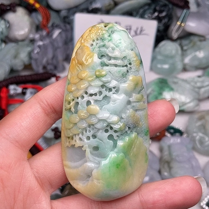 颈饰未镶嵌翡翠翡翠