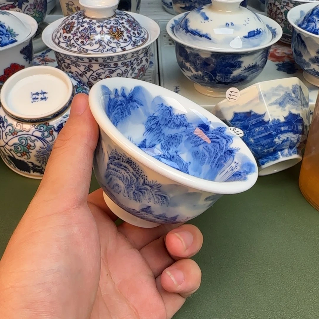 彦祖纯手工手绘茶具344