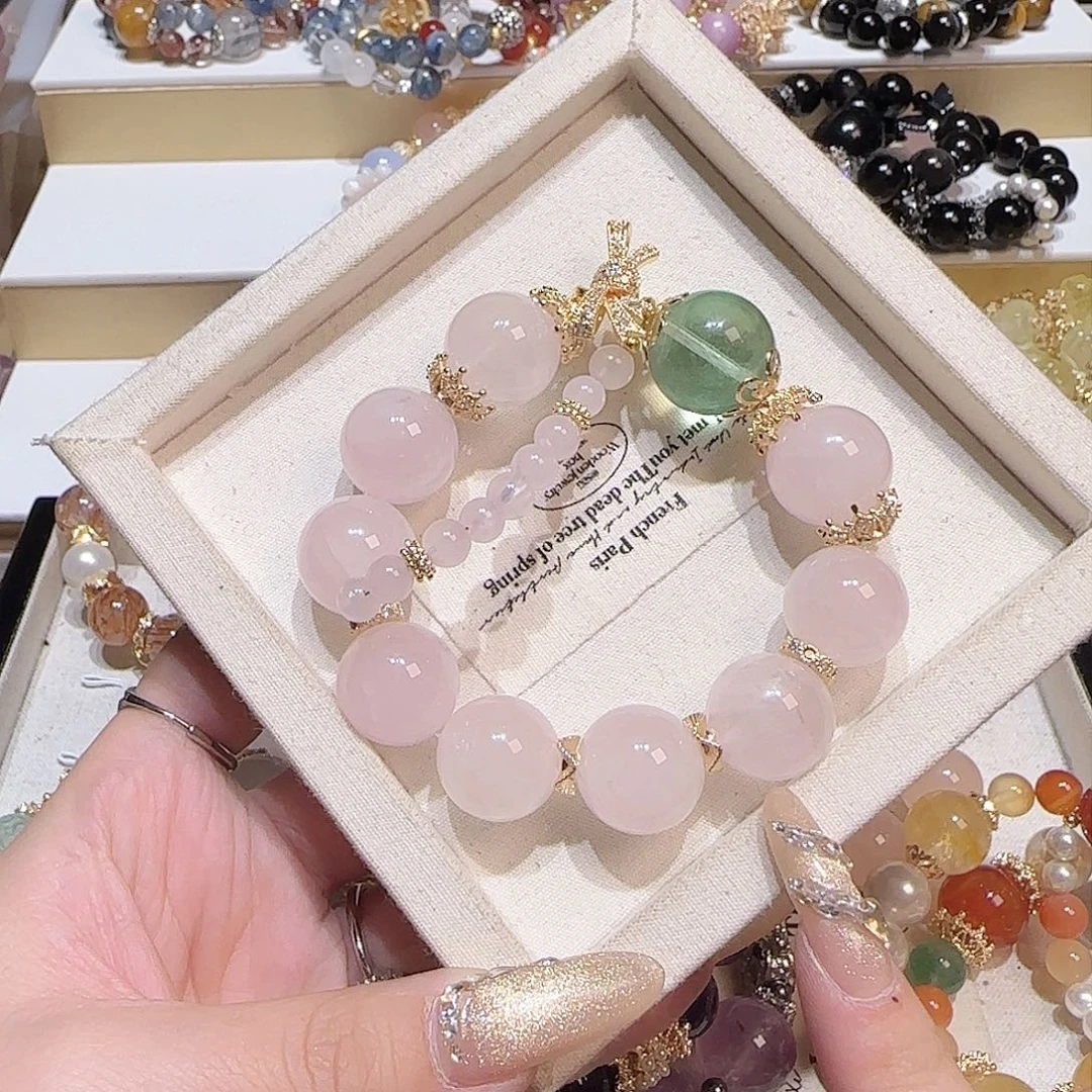 水晶手链未镶嵌把