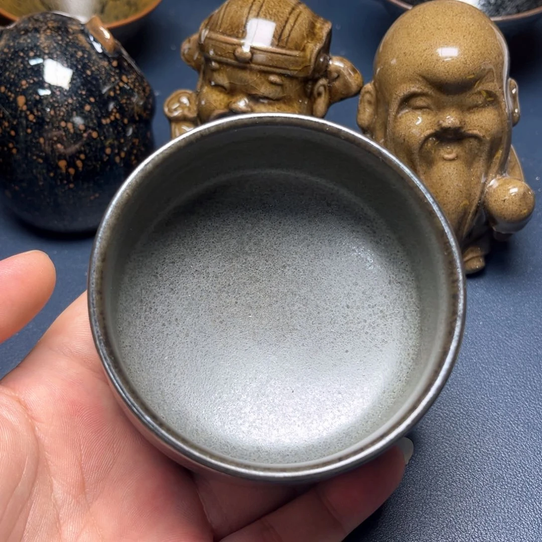 茶盏建盏手握泡茶主人杯