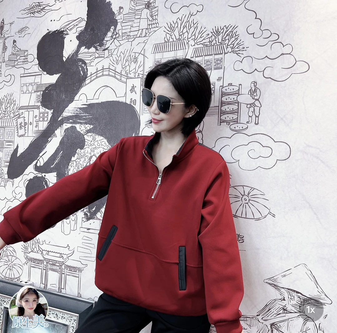 小众定制设计气质范欧韩上衣 916