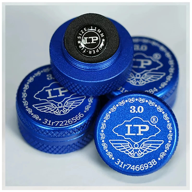 正品LP梦台球杆皮头11mm球杆小头斯诺克杆头黑八配件正品