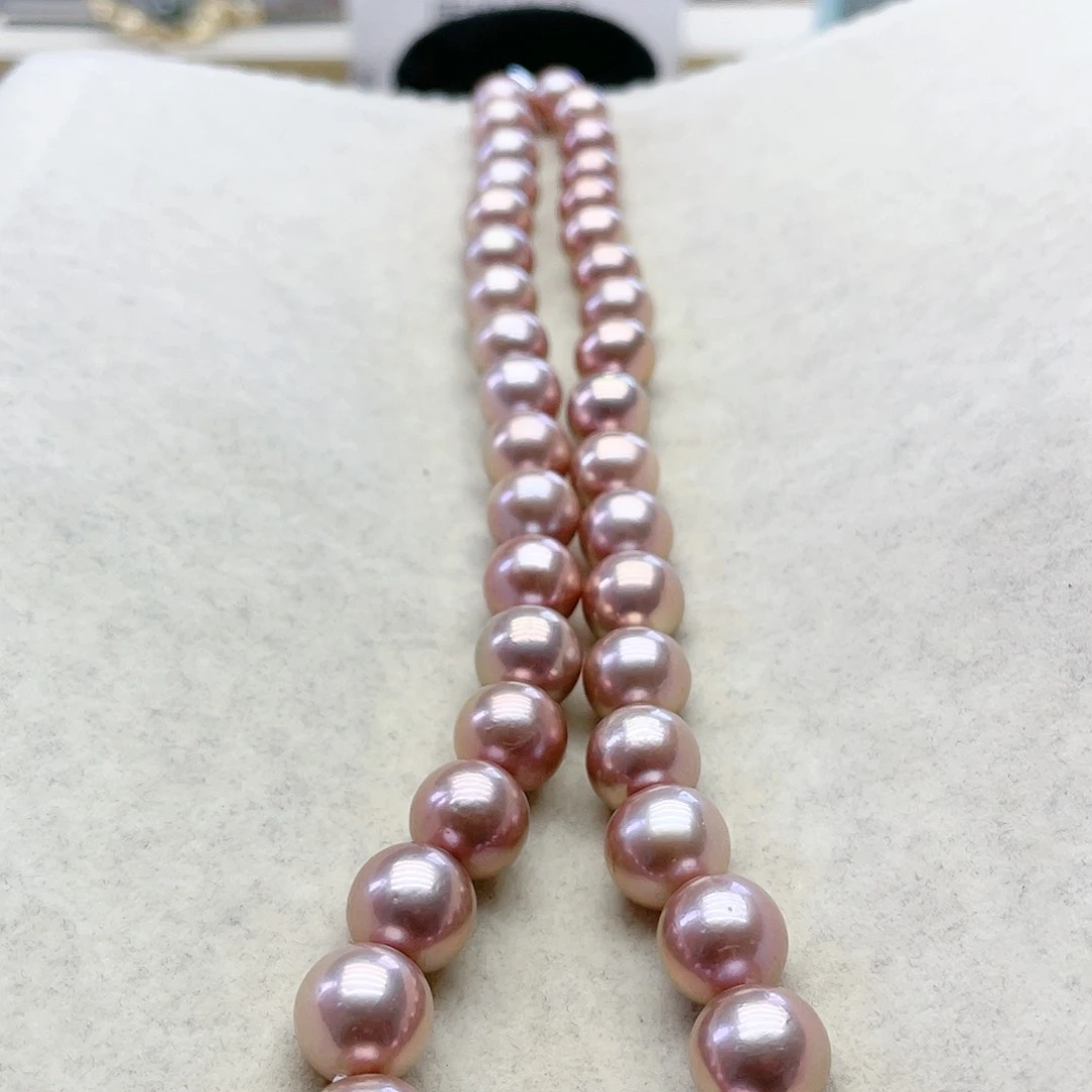 淡水珍珠颈饰银S925镶嵌