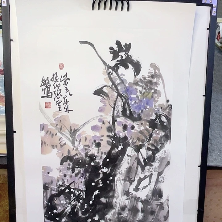 国画张圣敏先生纯手绘作品