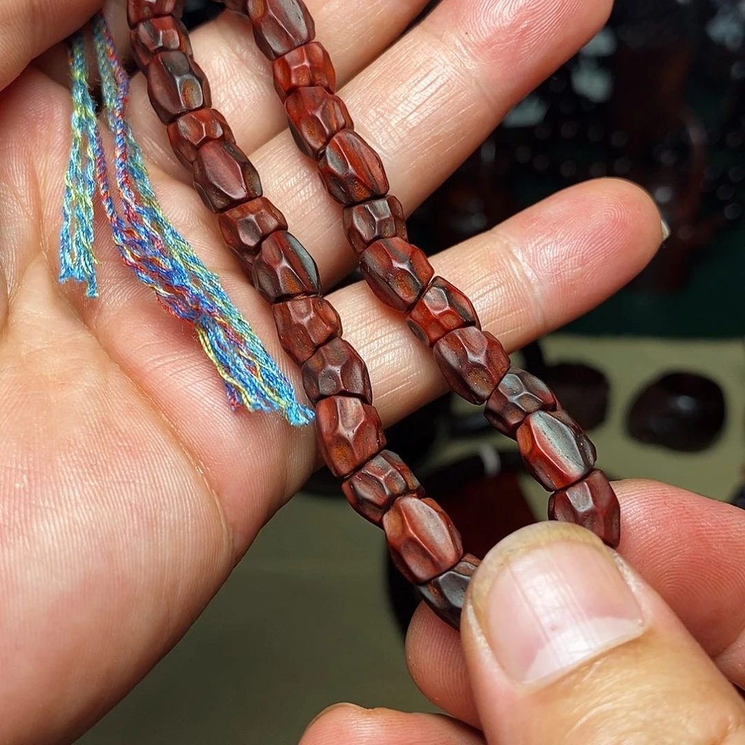 檀香紫檀（小叶紫檀）手串/手链S****心