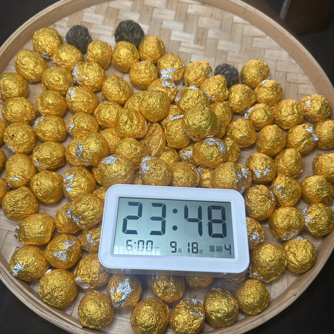 【550号】2025年曼松贡茶生茶手工龙珠（9月18号）C