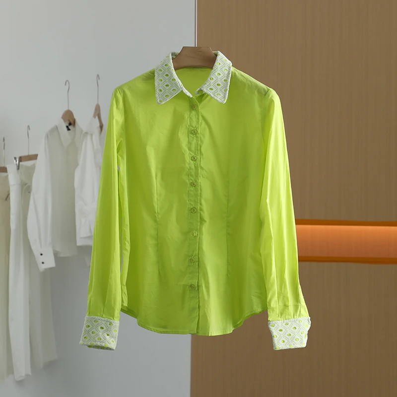 【唐长老自营】货号Y0306女装春秋新款时尚休闲衬衫YL