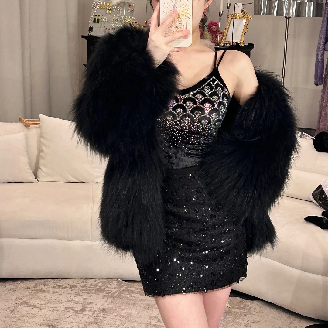 【美背】金丝绒贝壳幻彩奥钻美背