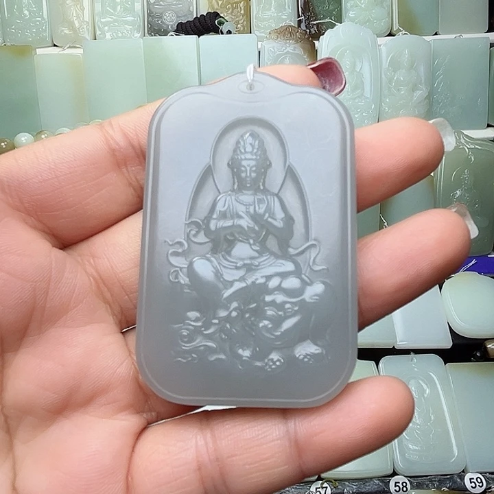 颈饰未镶嵌和田玉