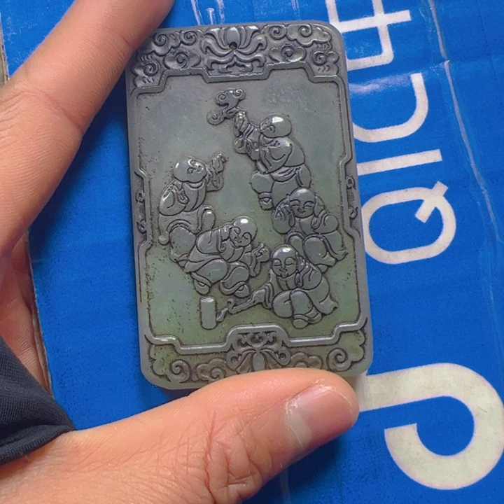 和田玉挂件未镶嵌