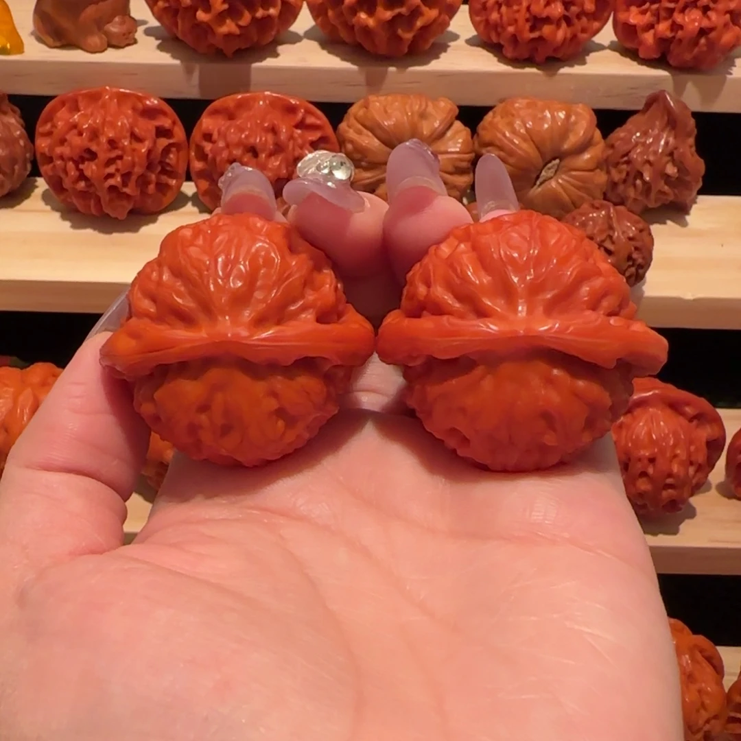 吊坠文玩核桃玉化宫灯42精品2560