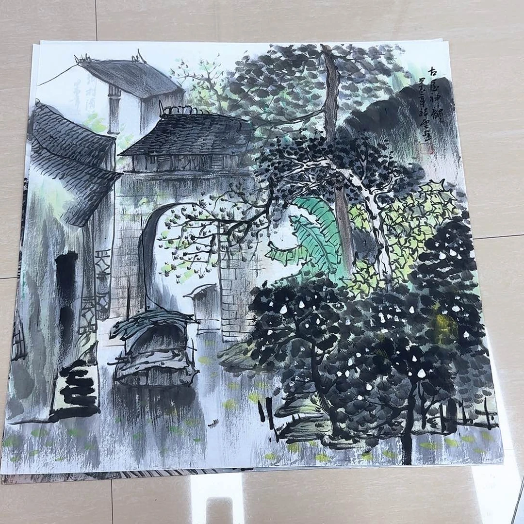 国画国画作品集一个