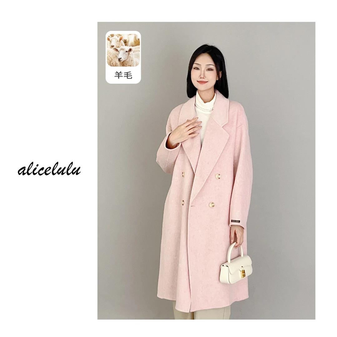 6ALICE “冬牧场”毛呢大衣 软糯 廓形显瘦 S2138865Kr