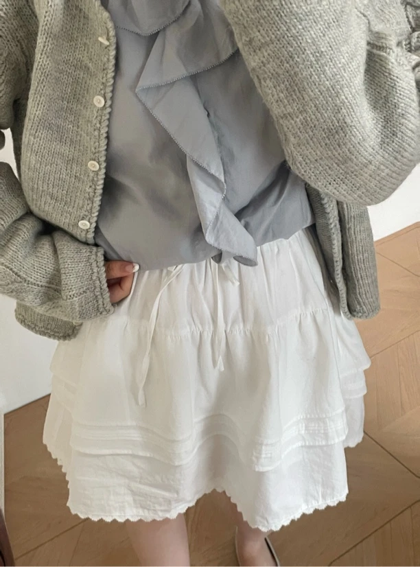 「大昕·蛋糕裙」2025春季新款短裙