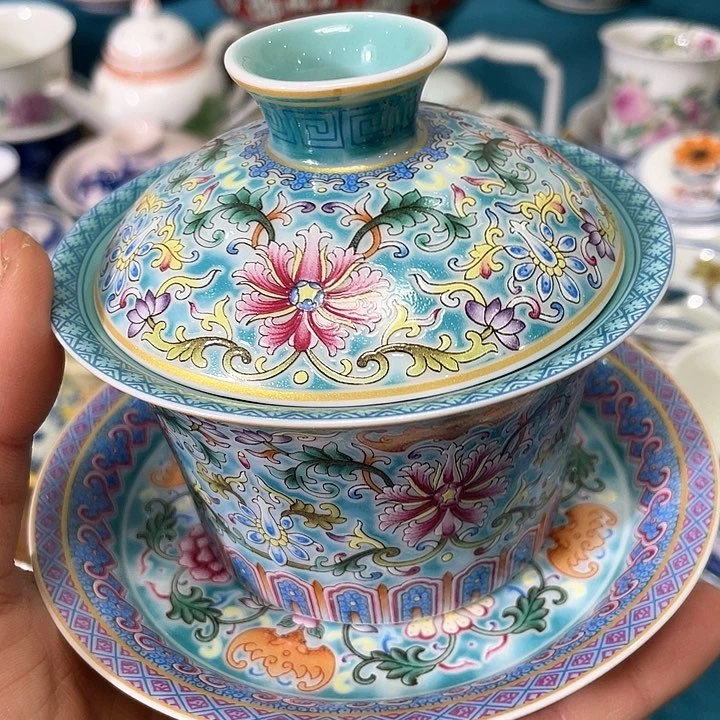 景德镇陶瓷艺术主人杯13444