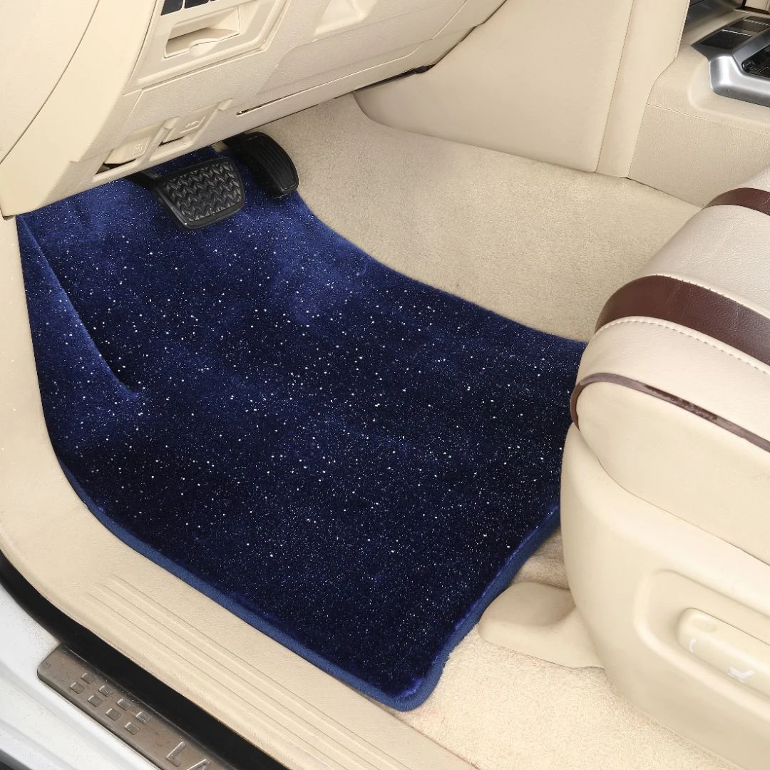 丰田凯美瑞普拉多霸道酷路泽陆巡皇冠亚洲龙毛刺底专用汽车脚垫