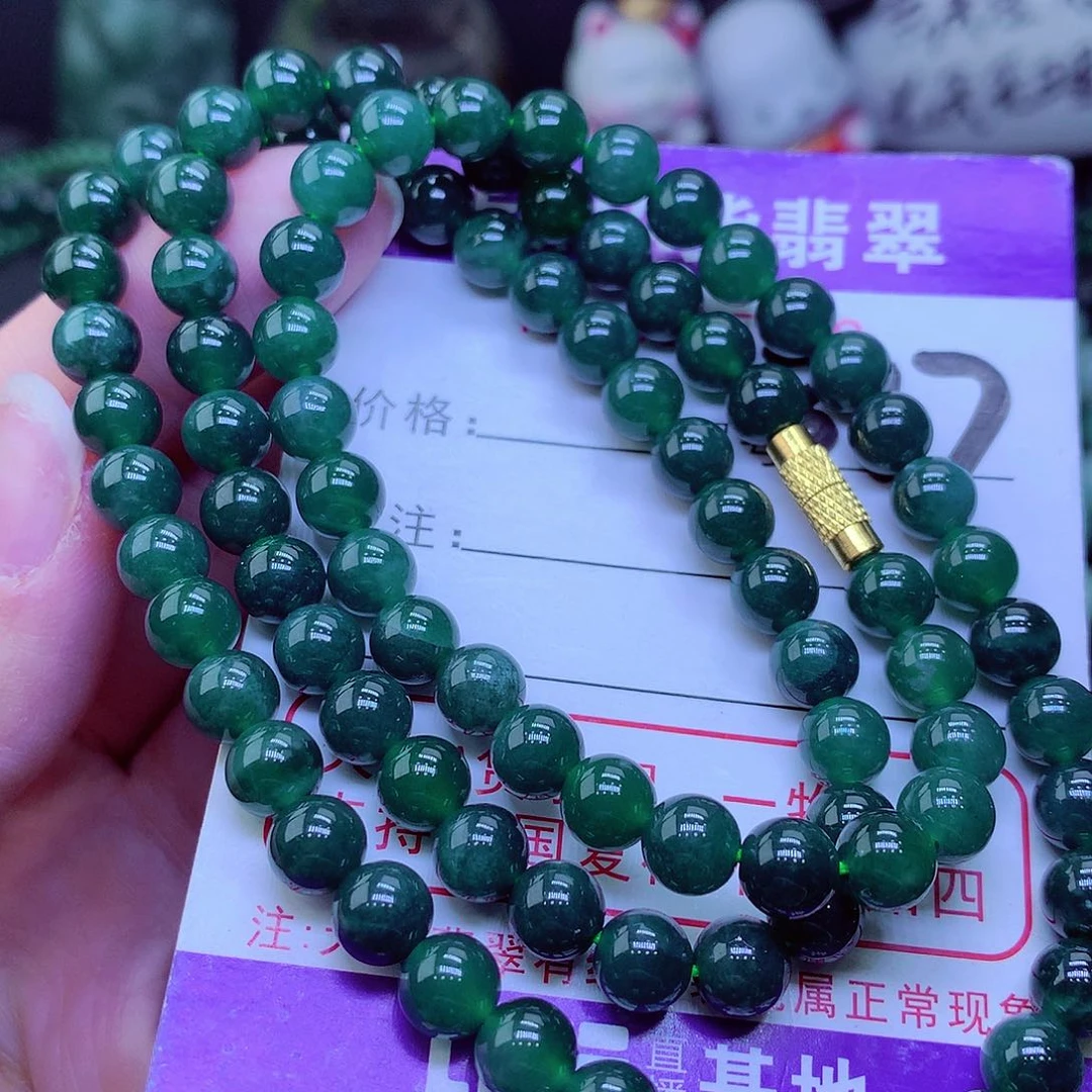 【闪购商品】翡翠毛衣链未镶嵌