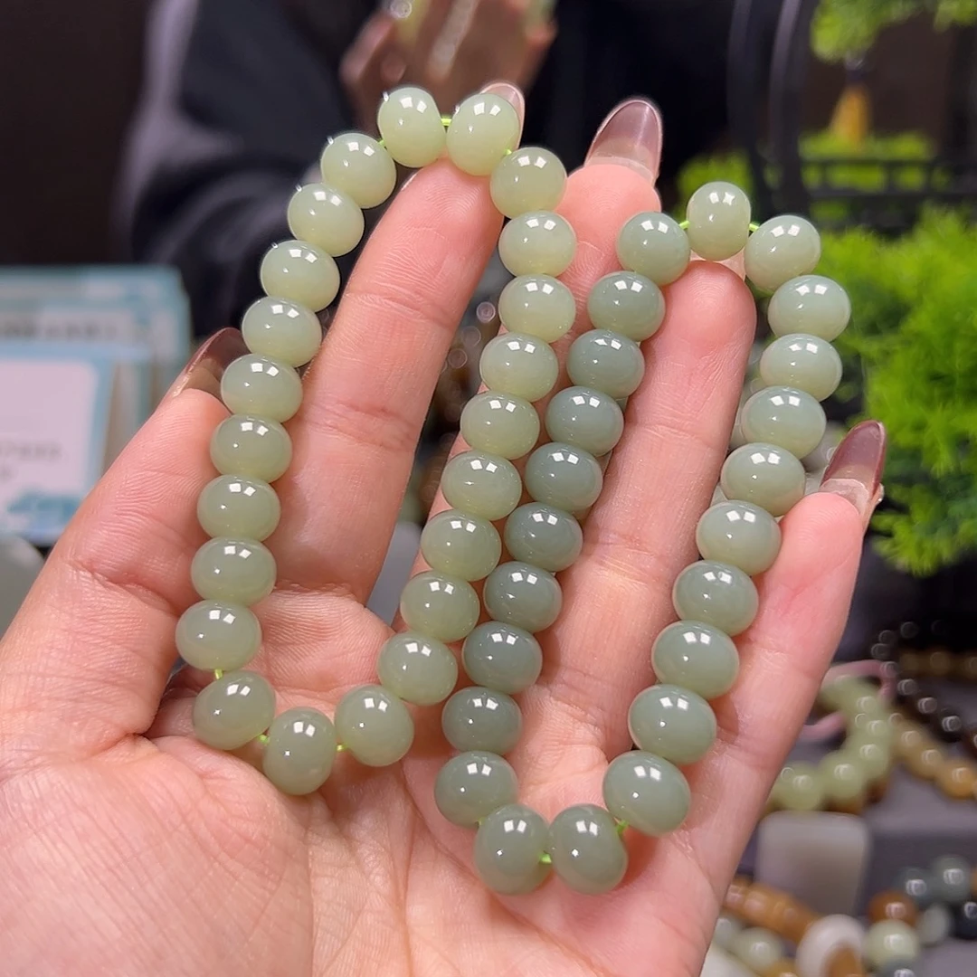 和田玉未镶嵌手串多样性发货，拍一发一