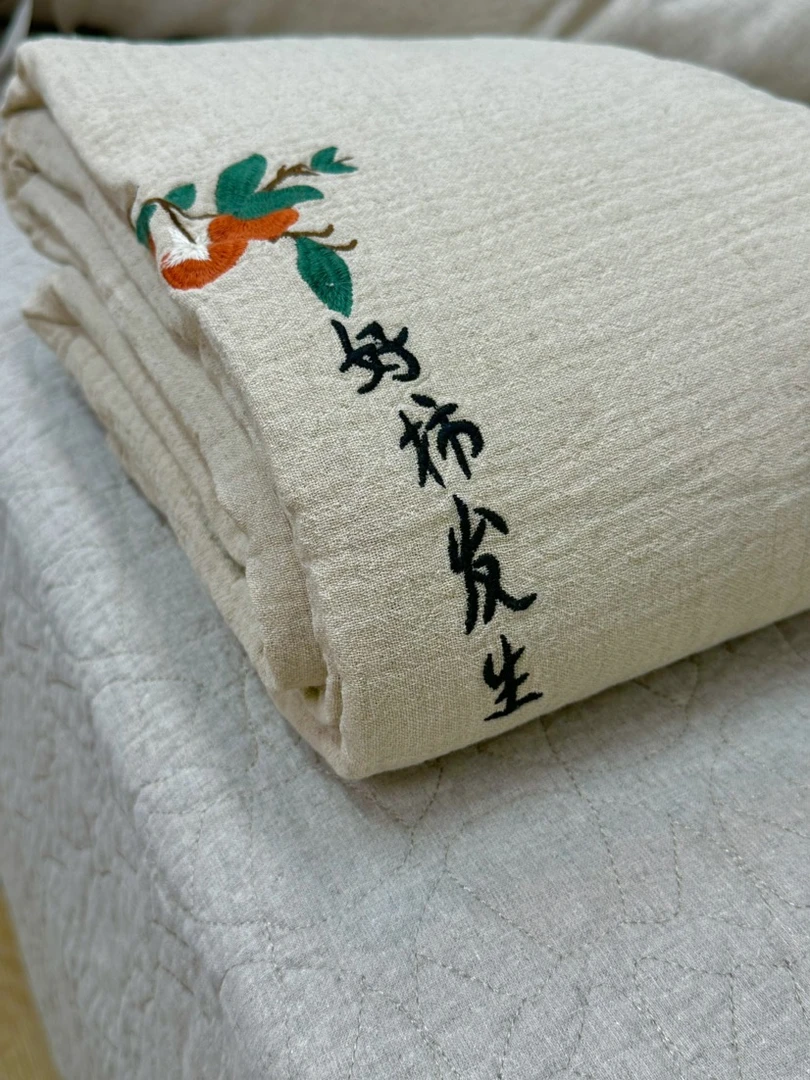 {蛋蛋麻品} 好柿发生 可铺可盖毯子