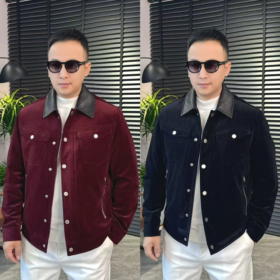 张先生欧货•6685冬季男士商务休闲翻领白鹅绒羽绒外套