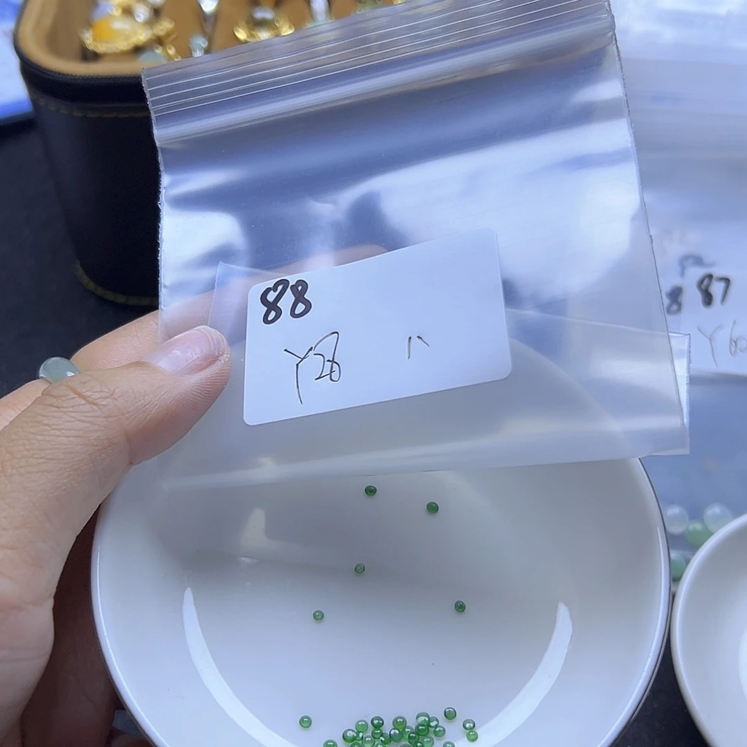 八***铺翡翠散珠翡翠裸石