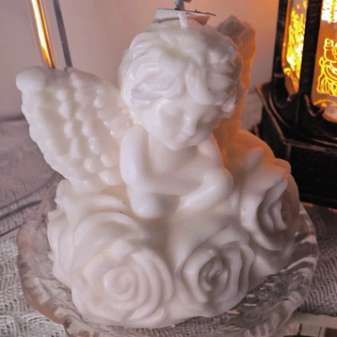 爱神丘比特小天使造型蜡烛香薰家居饰品