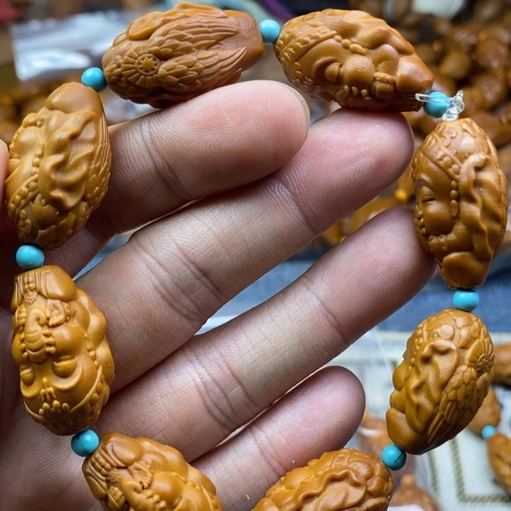 手串/手链橄榄核橄榄核雕工艺手串