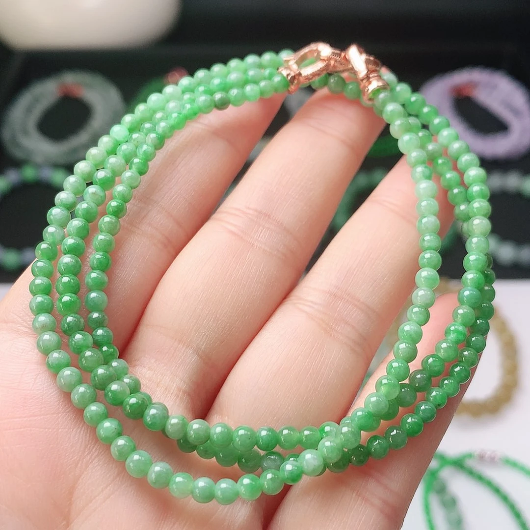 翡翠未镶嵌手链翡翠