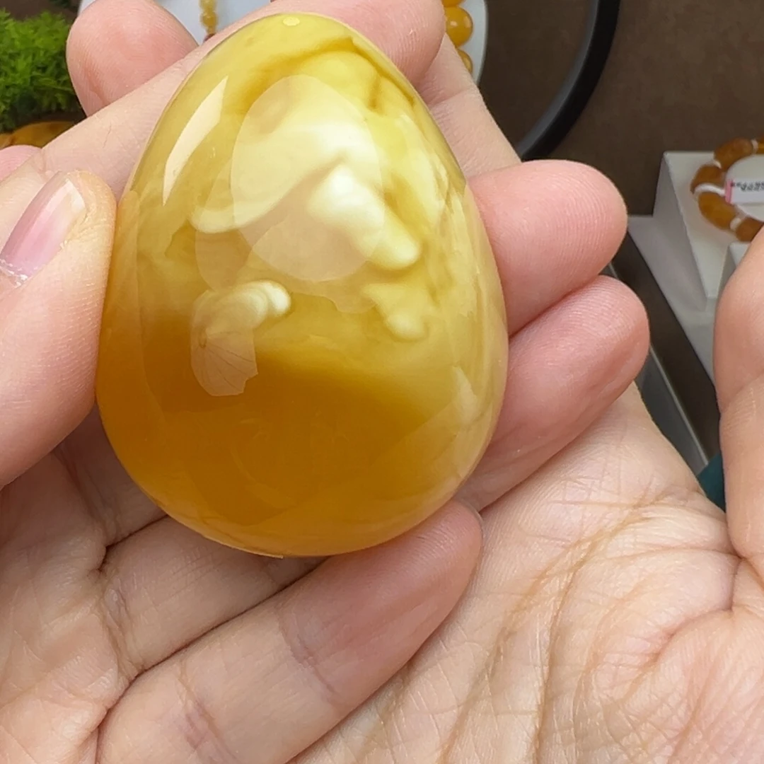 蜜蜡吊坠(不含链)未镶嵌