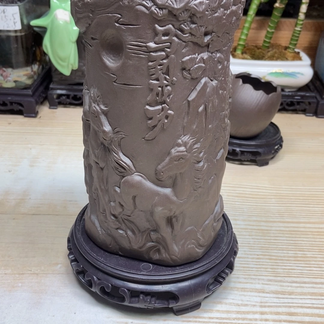 瓷片陶瓷花盆陶瓷艺术