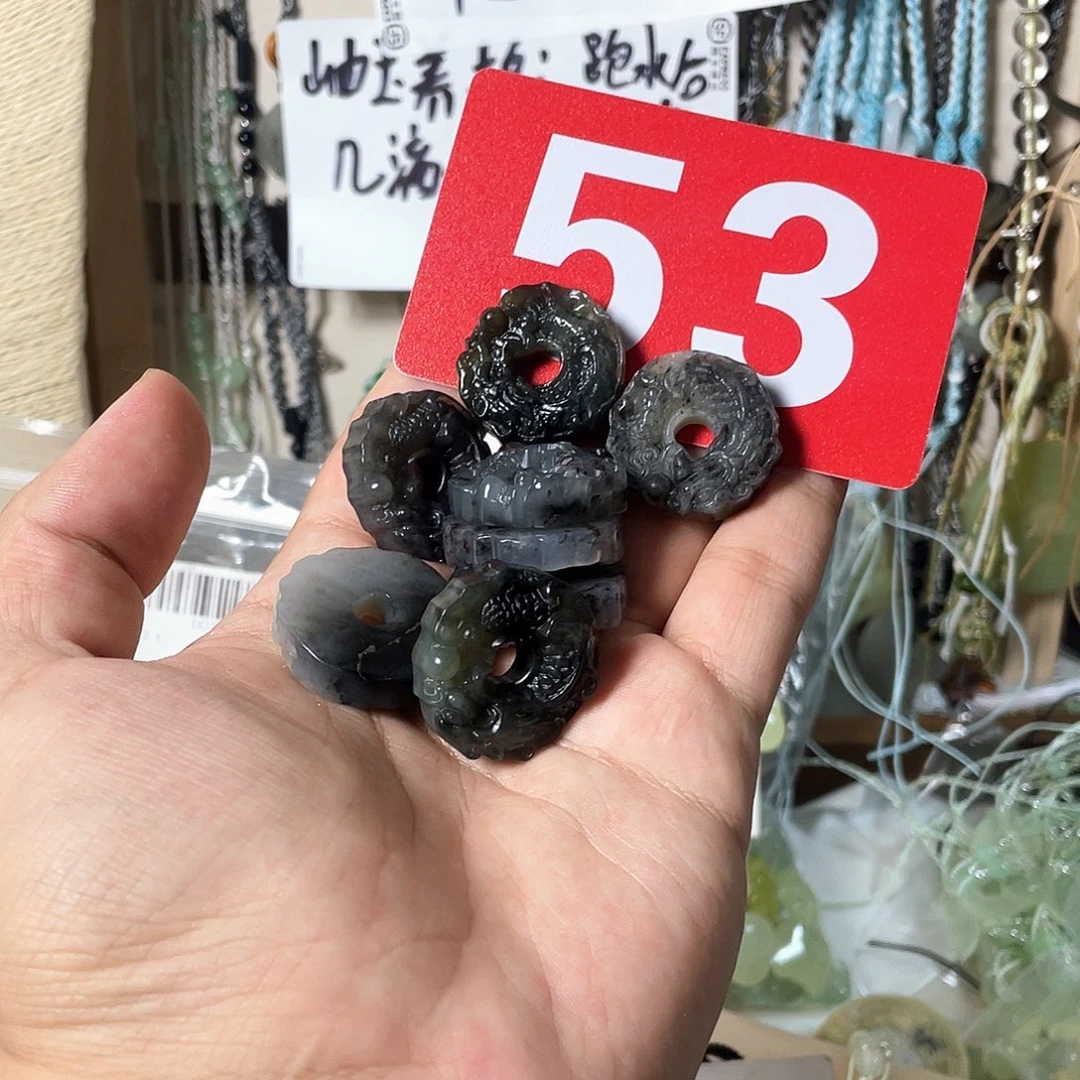 蛇纹石玉合金颈饰