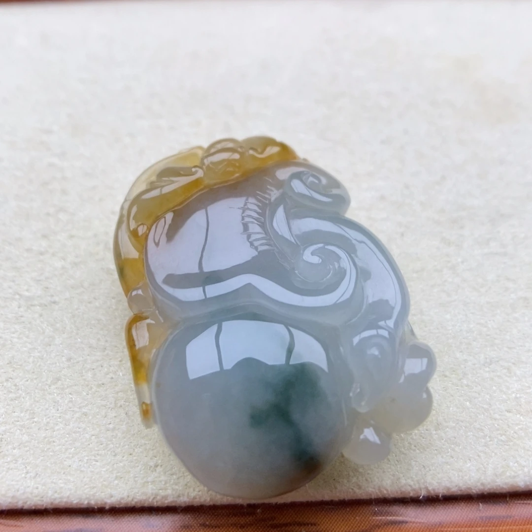 翡翠未镶嵌颈饰吊坠21