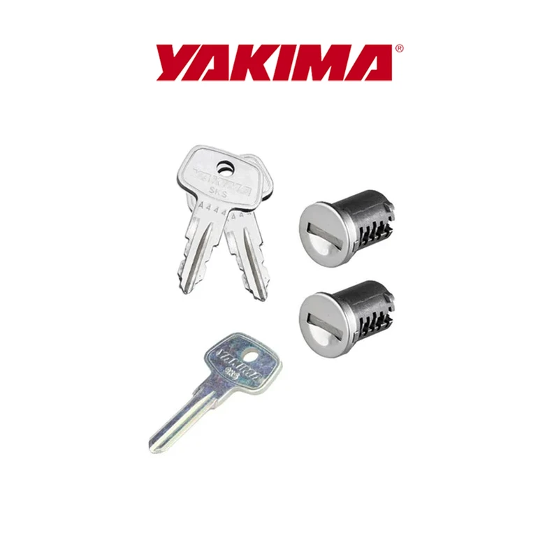 YAKIMA防盗锁芯SKS锁芯车顶横杆锁自行车架锁配件车顶行李框锁芯
