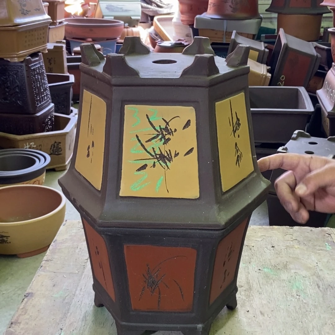 紫砂花盆紫砂紫砂