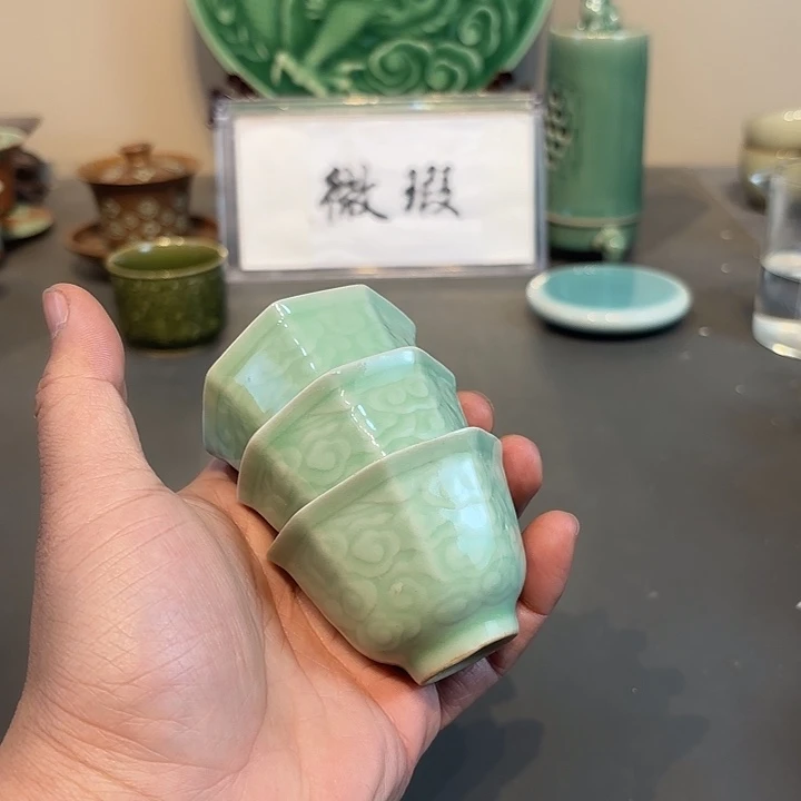 瓷片龙泉青瓷福利青瓷