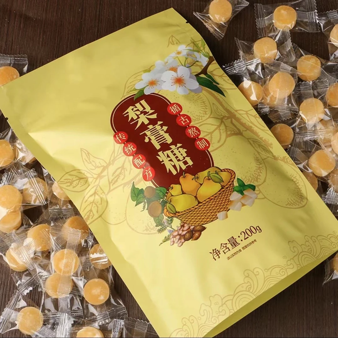 古法手工熬制梨膏糖秋冬季必备润喉清新网红小零食