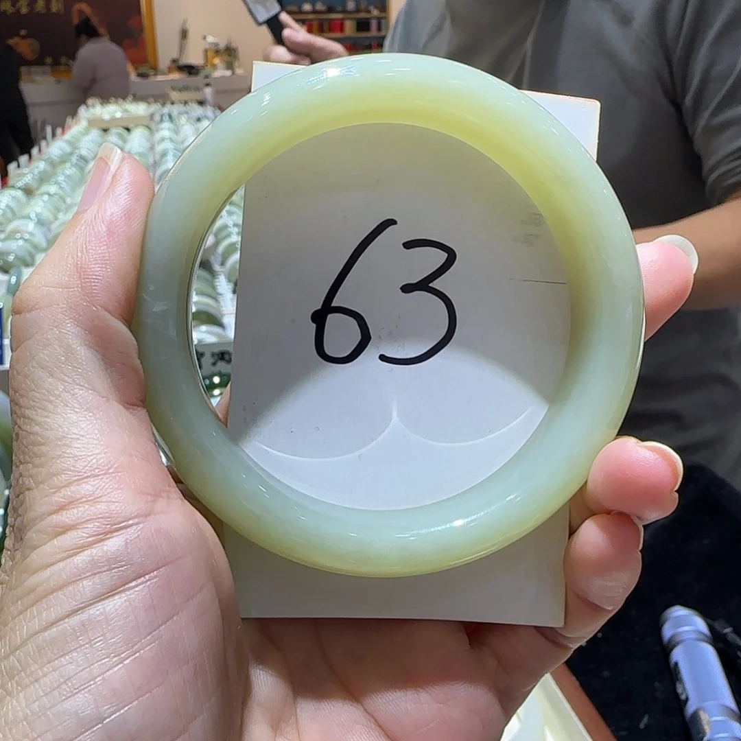 和田玉未镶嵌手镯878