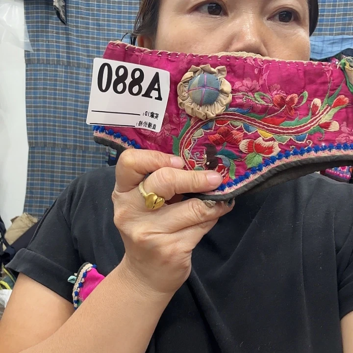 南****乳胶棉手工老丝线帽子