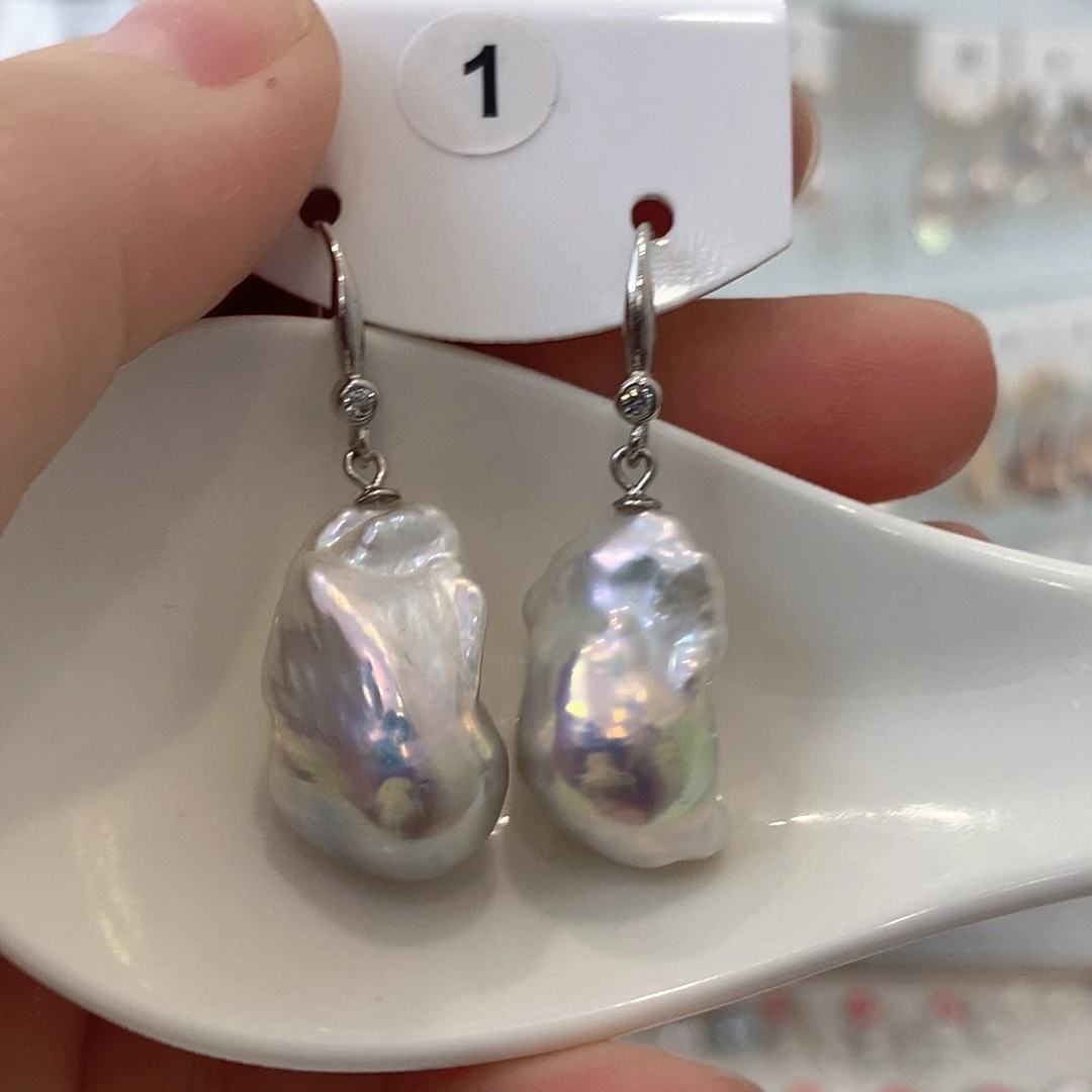 淡水珍珠颈饰银S925镶嵌此****销