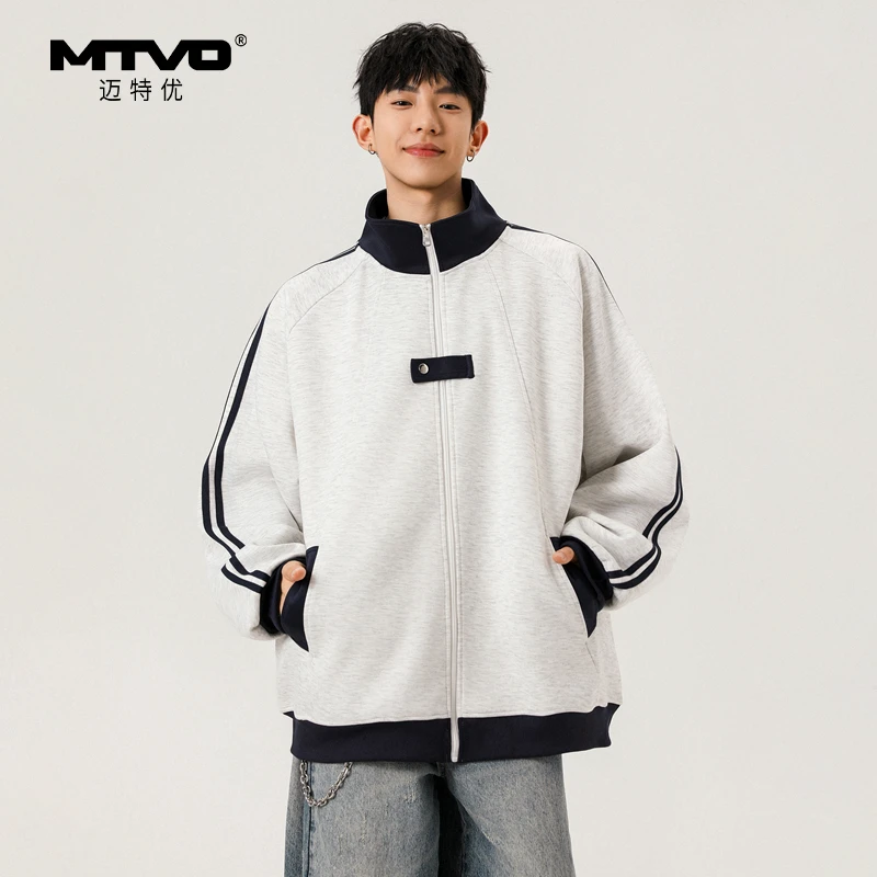 320克翻领休闲卫衣上市年份季节2025年秋季