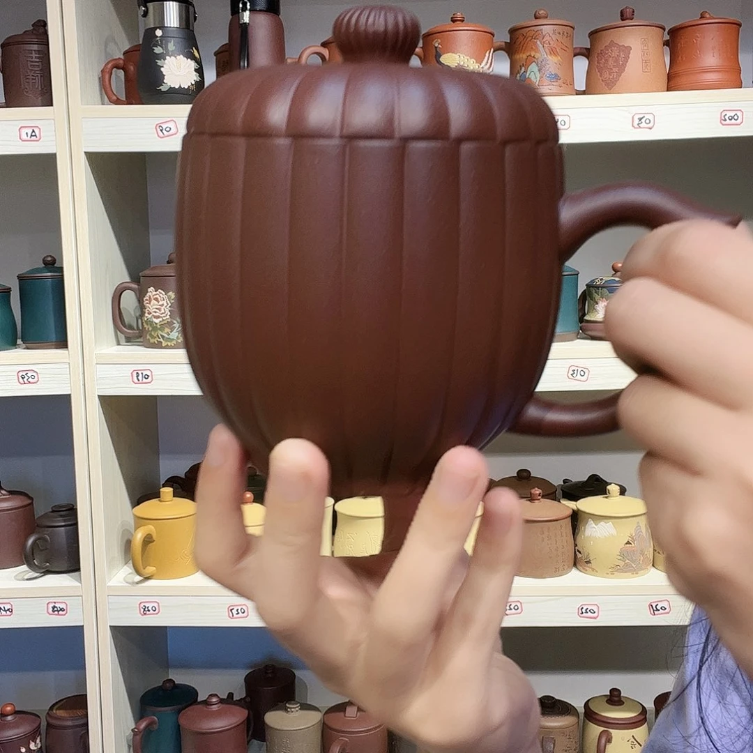 茶杯紫砂500毫升的