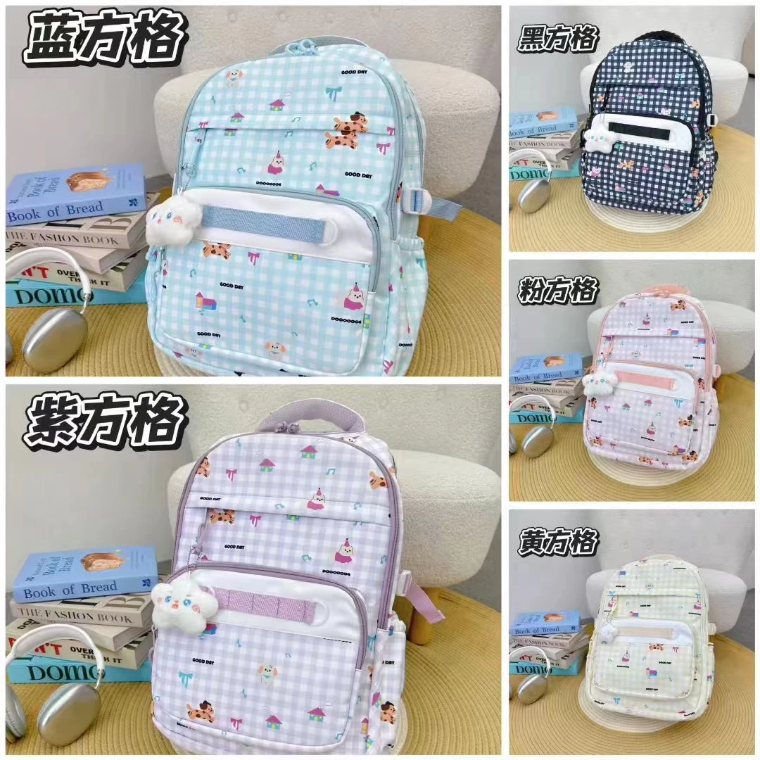 ins风可爱卡通大容量书包（防水）