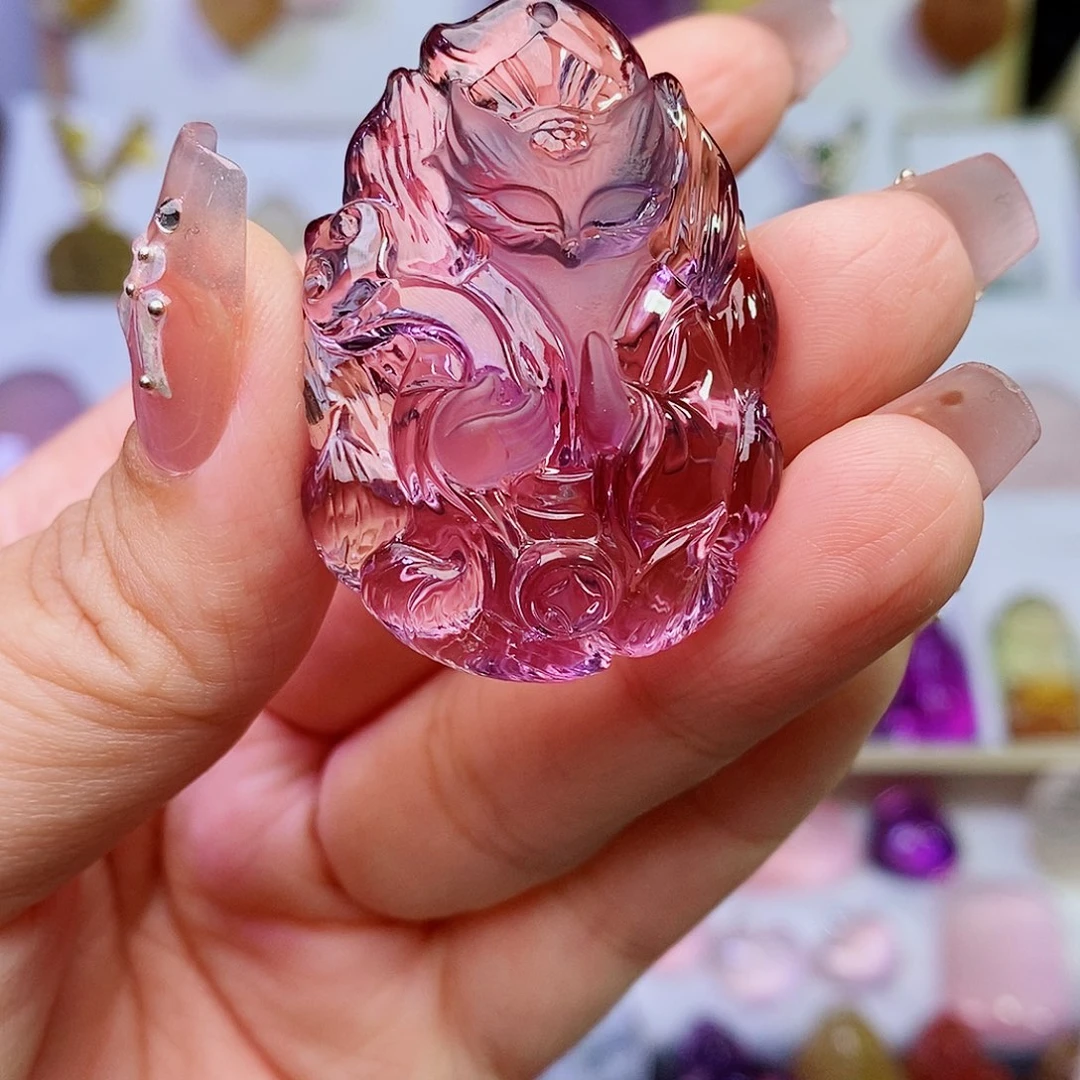 未镶嵌吊坠(赠链)水晶